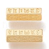 Matte Alloy Tube Beads PALLOY-N161-07C-MG-NR-2