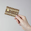 Rectangle PVC Plastic Waterproof Card Stickers DIY-WH0432-097-5