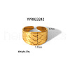 Stainless Steel Cuff Rings Fashion Jewelry for Women LV3247-4-1