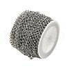Tarnish Resistant 304 Stainless Steel Curb Chains CHS-S007-001-1