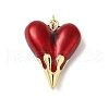 Rack Plating Brass Pendants X-KK-S366-06G-02-2