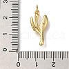 Rack Plating Brass Micro Pave Cubic Zirconia Pendants KK-I720-11G-3