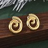 304 Stainless Steel Stud Earrings for Women EJEW-U052-09G-2