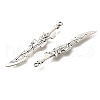Tibetan Style Alloy Big Pendants FIND-G078-31AS-2