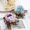 Star Shape Rattan Vine Wreath Garland Decoration DIY-B022-03B-2