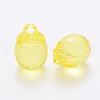 Autumn Theme Transparent Acrylic Pendants TACR-T024-04B-916-3