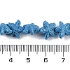 Synthetic Coral Dyed Carved Beads Strands CORA-K009-06A-07-4