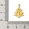 5Pcs Christmas 201 Stainless Steel Pendants STAS-Z068-01G-01-3