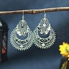 Teardrop Bohemian Style Alloy Rhinestone Dangle Earrings FS-WG4F242-03-1
