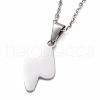 Pride Style 201 Stainless Steel Pendant Necklaces NJEW-F288-09P-3