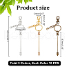 Alloy Bar Beadable Keychain KEYC-GA00003-2