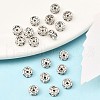 Brass Rhinestone Spacer Beads RB-A014-Z5mm-01P-NF-4