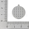 Non-Tarnish 304 Stainless Steel Pendants STAS-L279-004P-3