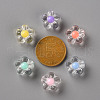 Transparent Acrylic Beads X-TACR-S152-06A-3
