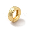 Brass European Beads Large Hole Beads KK-G458-31G-2