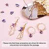 K9 Glass Rhinestone Pendants X-GLAA-TA001-008-11