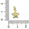Brass Charms KK-H475-38G-02-3