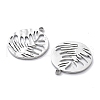 Anti-Tarnish 304 Stainless Steel Pendants STAS-R130-46P-2