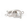Brass Fold Over Clasps KK-H483-06B-2