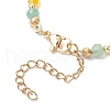 Natural Mixed Gemstone Beaded Bracelets BJEW-JB11763-6