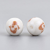 Electroplate Glass Beads EGLA-S178-11C-04-2