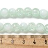 Crackle Glass Beads Strands GLAA-U001-8mm-01-4
