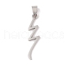 Non-Tarnish 201 Stainless Steel Pendants STAS-A094-23P-1