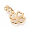 201 Stainless Steel Pendants STAS-L246-008G-1