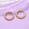 304 Stainless Steel Twist Hoop Earrings for Women EJEW-A130-02A-G-4