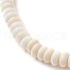 Synthetic Turquoise Beads Stretch Bracelets for Women Men BJEW-JB11336-02-4