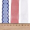9 Yards 3 Styles Independence Day Polyester & Polycotton Ribbons Sets SRIB-A015-02A-06-3