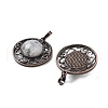 Natural Quartz Crystal Pendants G-Q158-03A-R03-2