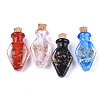 Luminous Handmade Gold Sand Lampwork Pendants LAMP-S177-03-1