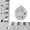 Brass Micro Pave Cubic Zirconia Pendants KK-I719-41P-3