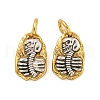 Long-Lasting Plated Brass Pendants KK-K387-06A-G-1