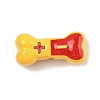 Spray Painted Alloy Beads ENAM-D067-03G-RS-1