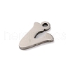 Non-Tarnish 201 Stainless Steel Charms STAS-U016-01P-V-2