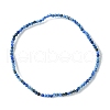2mm Natural Lapis Lazuli Faceted Round Beaded Stretch Bracelets for Women BJEW-JB10843-02-1