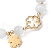 10mm Round Cat Eye Beaded Stretch Bracelets BJEW-JB10408-3