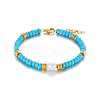 Synthetic Turquoise Beaded Bracelets for Women CG6931-8-1