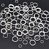 DICOSMETIC 120Pcs 3 Styles 304 Stainless Steel Split Rings STAS-DC0009-12-4