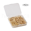 Alloy Open Back Bezel Pendants PALLOY-TA0001-72G-28