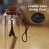 DICOSMETIC 10Pcs Flat PU Leather Cord WL-DC0001-02A-7