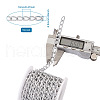 Aluminium Curb Chains X-CHA-T001-32S-8