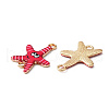 Ocean Theme Alloy Enamel Connector Charms FIND-CJC0017-15KCG-08-2