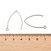 Non-Tarnish 316 Surgical Stainless Steel Earring Hooks STAS-P336-07B-P-3
