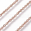 3.28 Feet 304 Stainless Steel Cable Chains X-CHS-E018-11RG-1