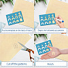 Acrylic Earring Handwork Template DIY-WH0359-042-3