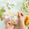 CREATCABIN 8Pcs 8 Styles Flower & Butterfly UV Transfer Sticker for Glass Cup DIY-CN0003-01B-3