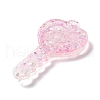 Acylic Pendant with Glitter Powder OACR-H035-01D-2